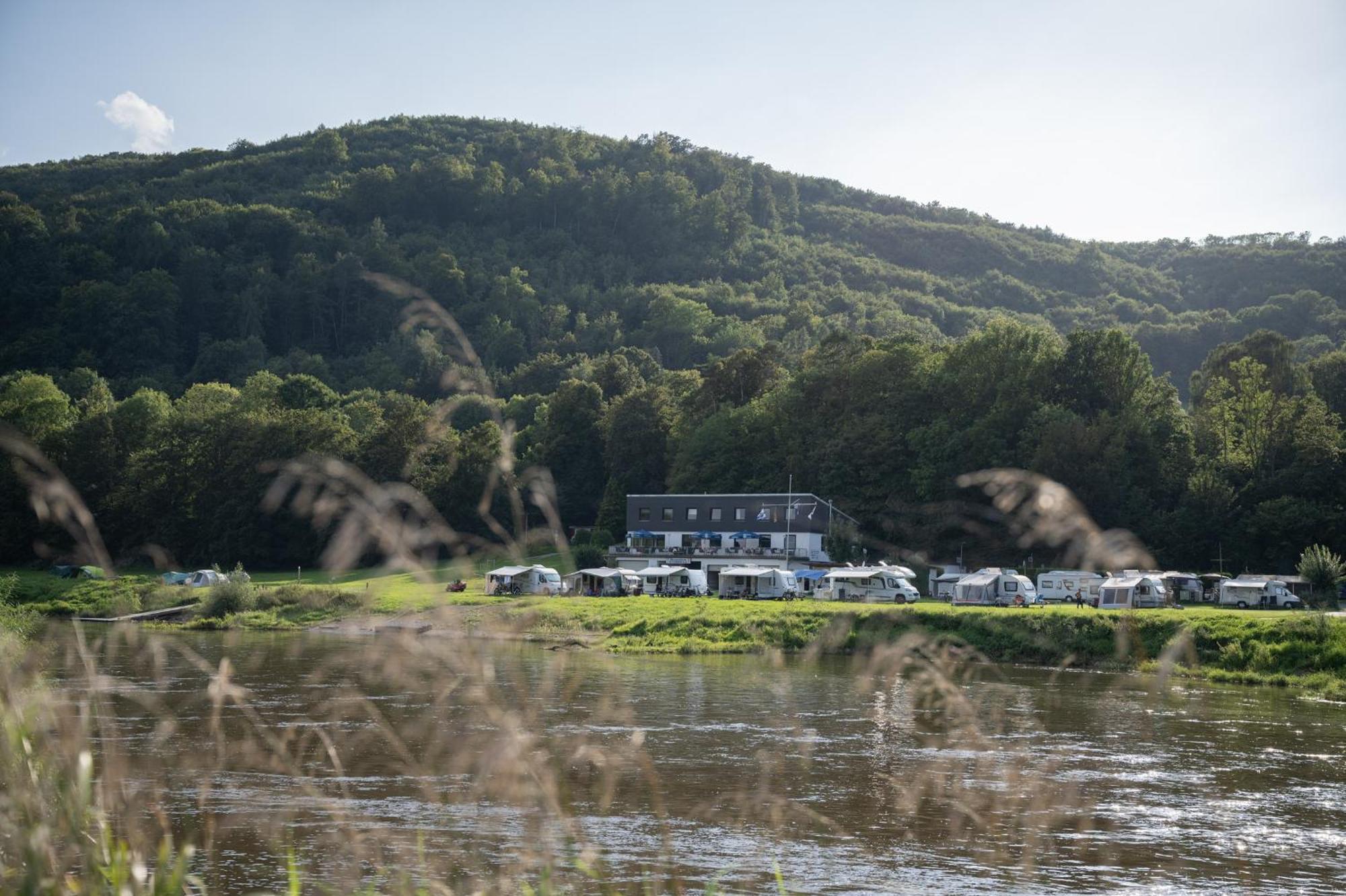 Camping Am Bootshaus Beverungen Exterior photo